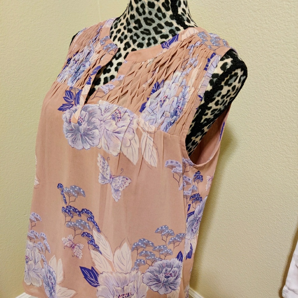 Elegant dusty rose & purple floral! Stitch Fix